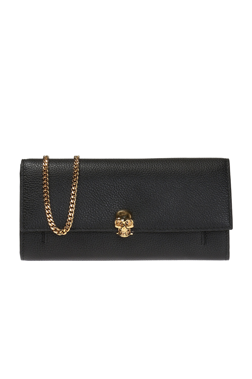 Wallet with a chain and a skull motif Alexander McQueen - Vitkac 